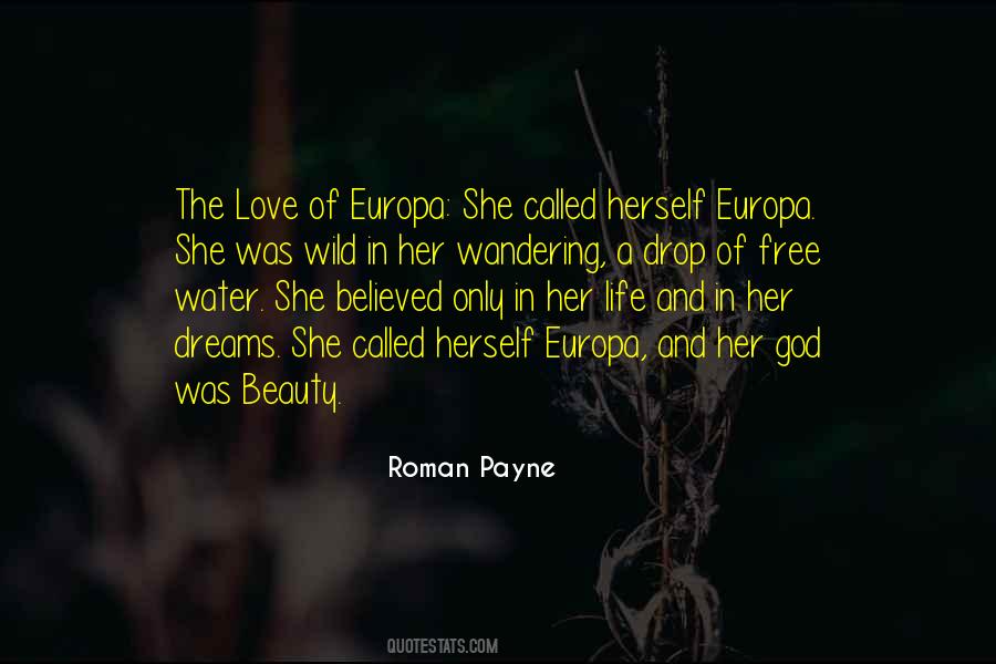 The Love Of Europa Quotes #465783