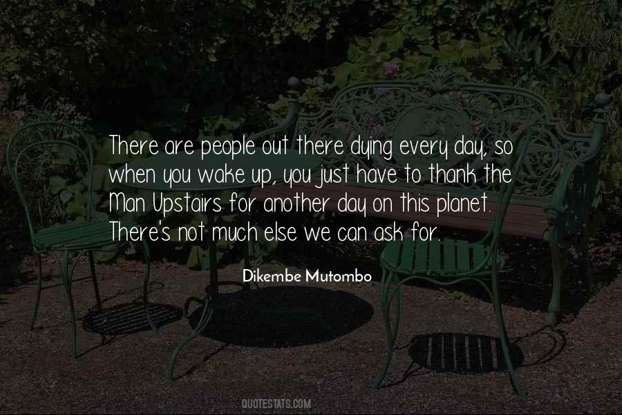 Mutombo No No No Quotes #522986