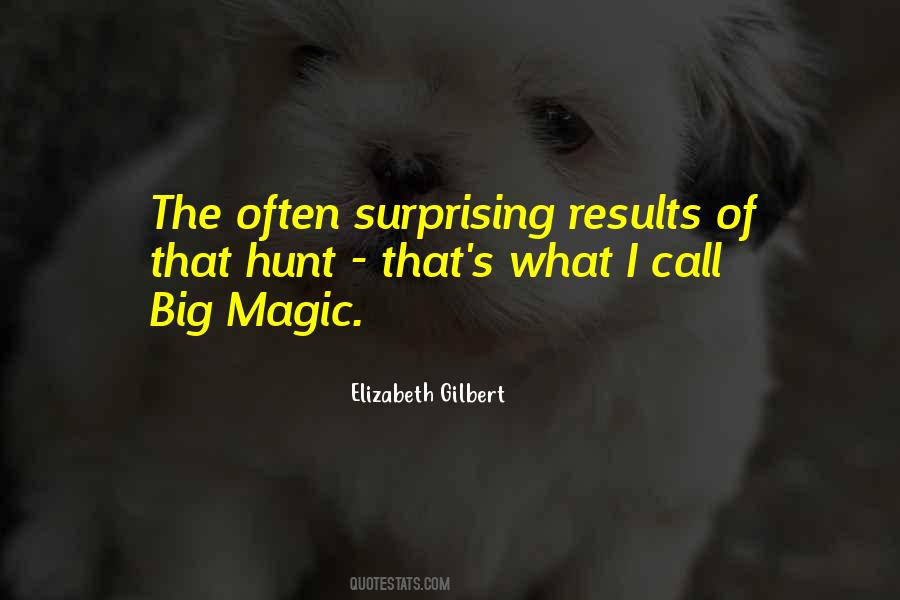 Big Results Quotes #16763