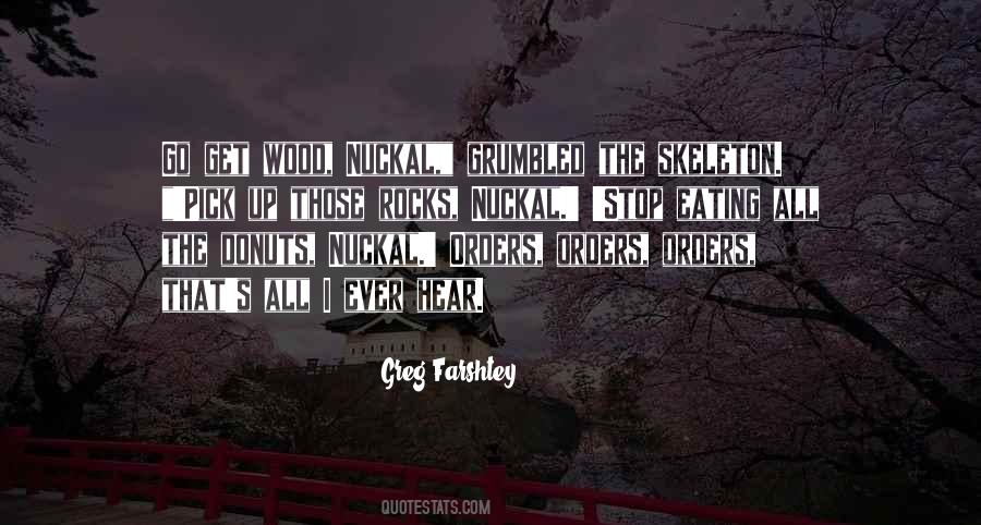 Gerg Farshtey Quotes #733256