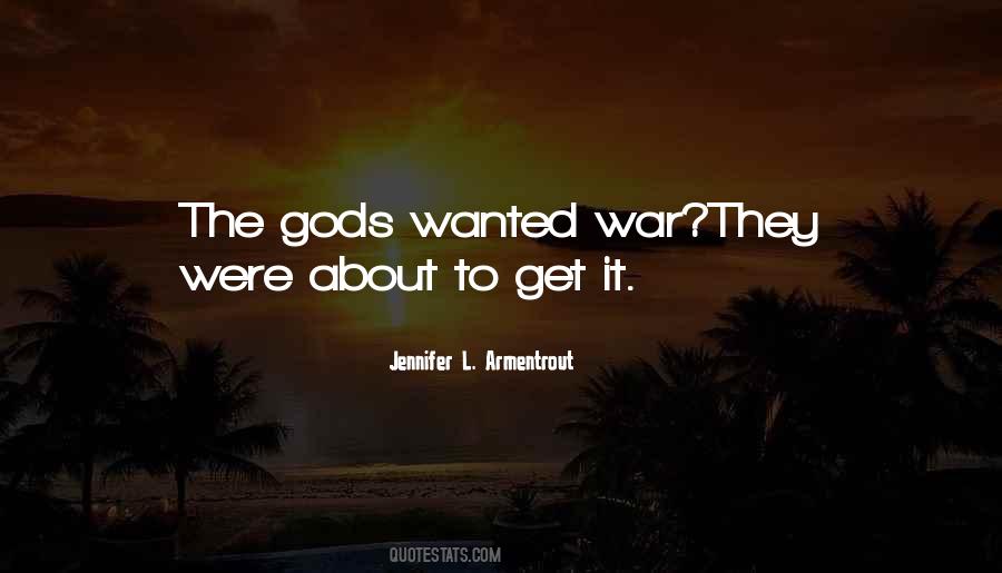 Gods Of War Quotes #491530