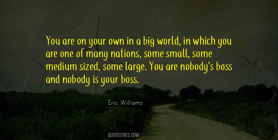 Big World Small World Quotes #1452031