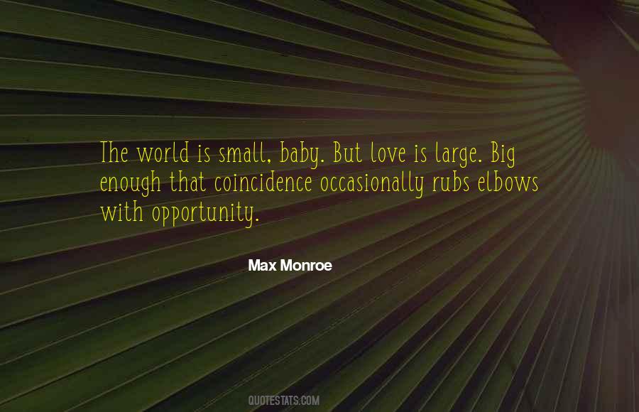 Big World Small World Quotes #706673