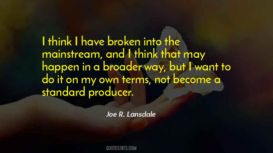 Joe Lansdale Quotes #132368