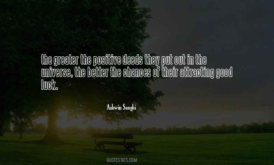 Positive Universe Quotes #1415224