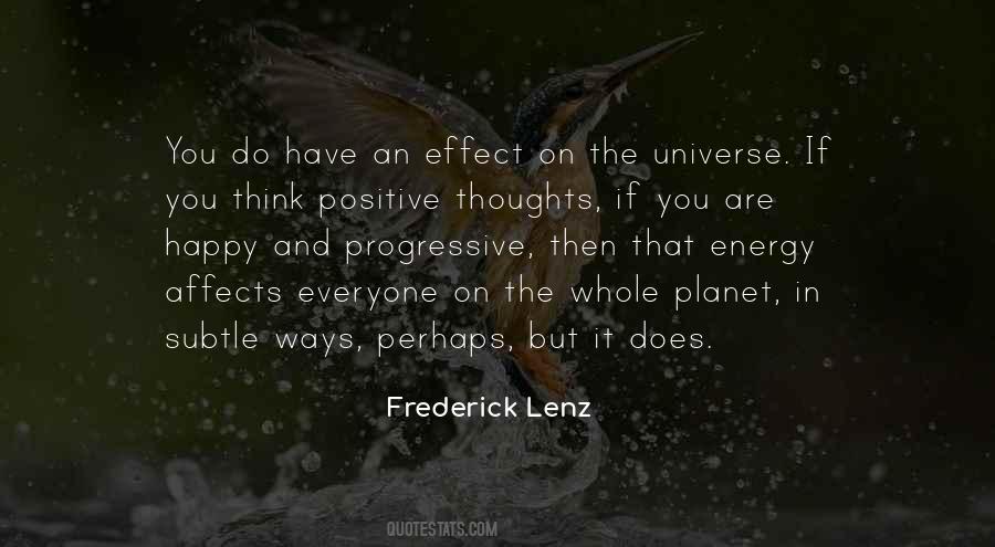 Positive Universe Quotes #1696448