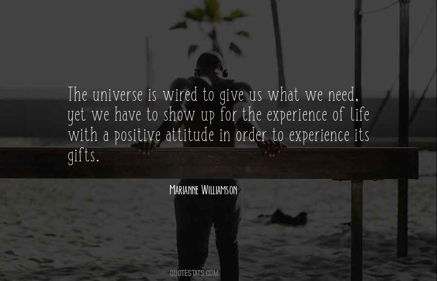 Positive Universe Quotes #275806