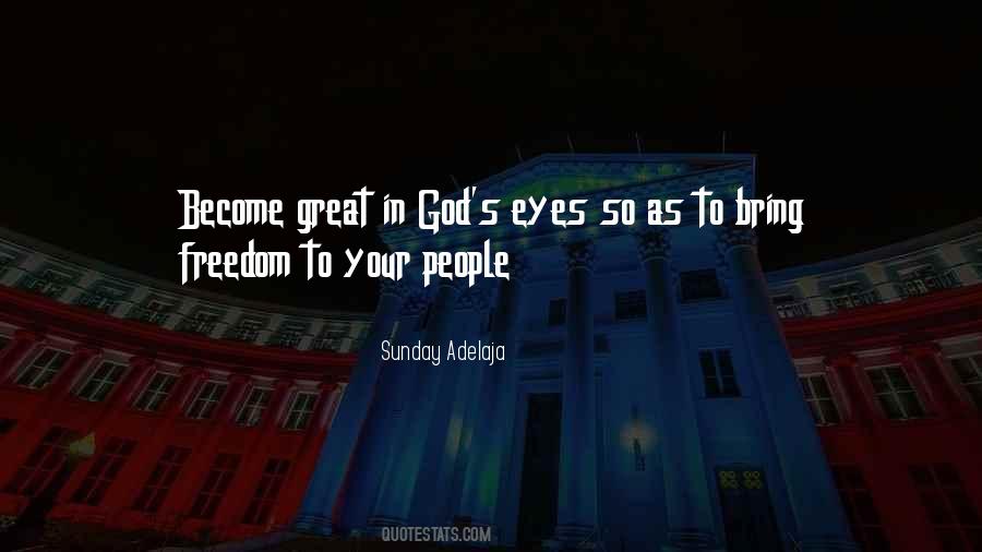 Freedom God Quotes #48739