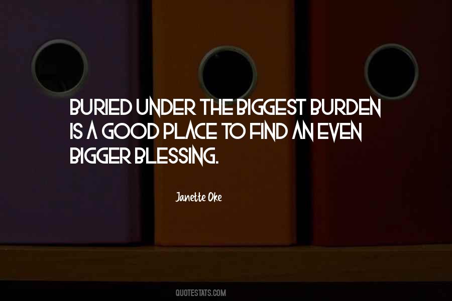 Biggest Blessing Quotes #1400567