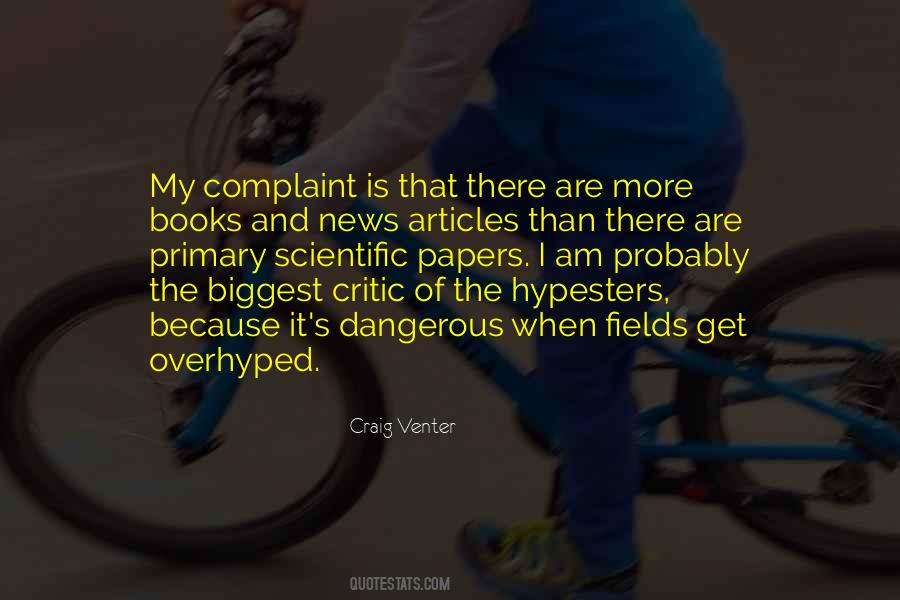 Biggest Critic Quotes #593911