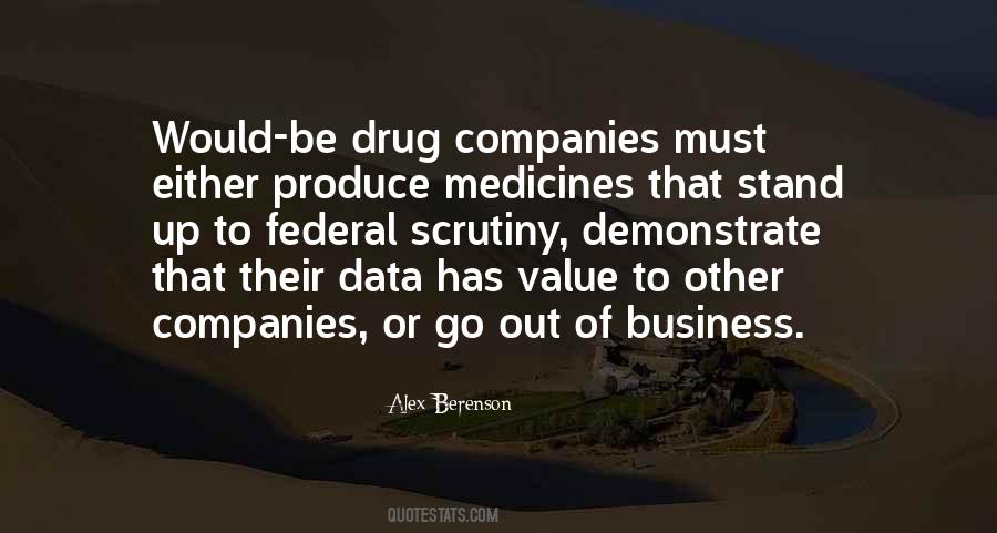 Drug Companies Quotes #486532