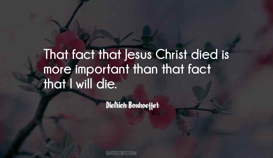 Died With Christ Quotes #359892