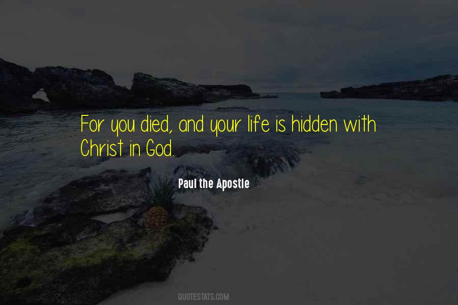 Died With Christ Quotes #760387