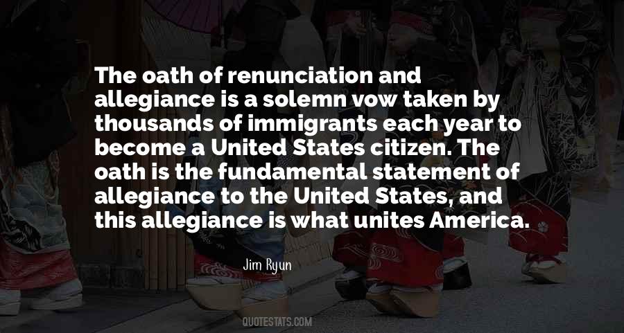 Oath Of Allegiance Quotes #1161228