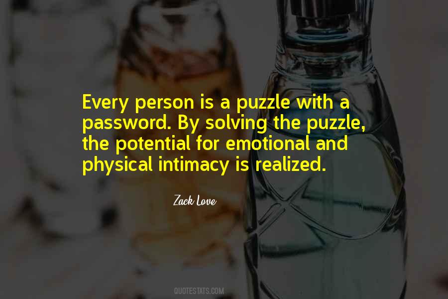 A Puzzle Quotes #1533134