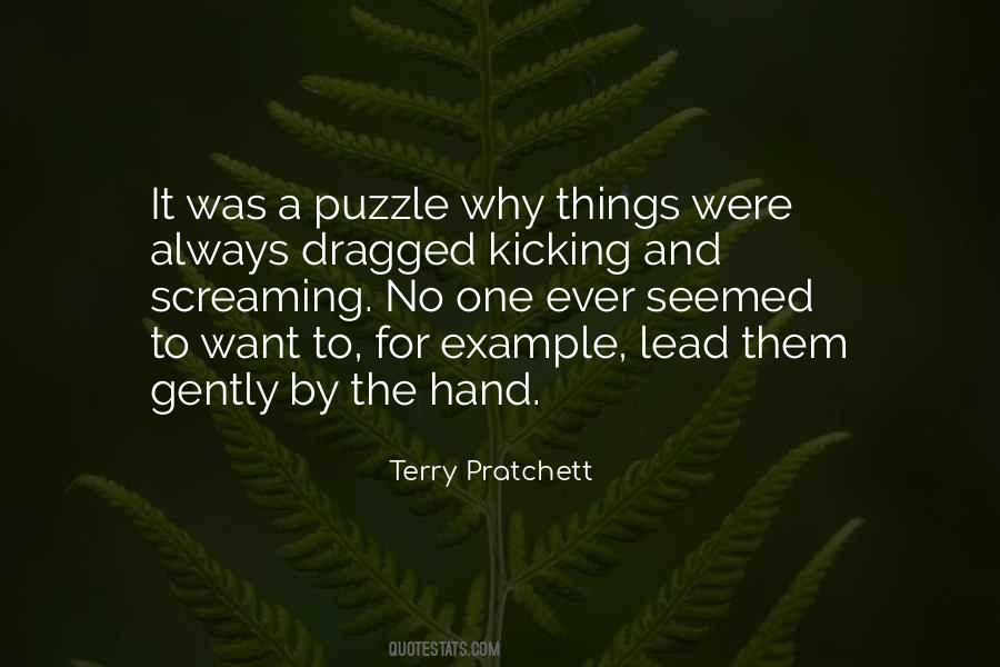 A Puzzle Quotes #1826493