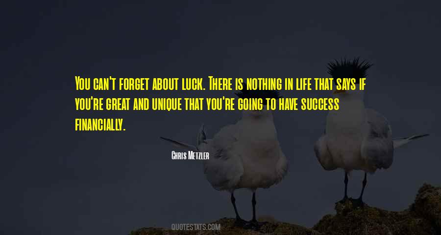 Quotes About Luck In Life #507718