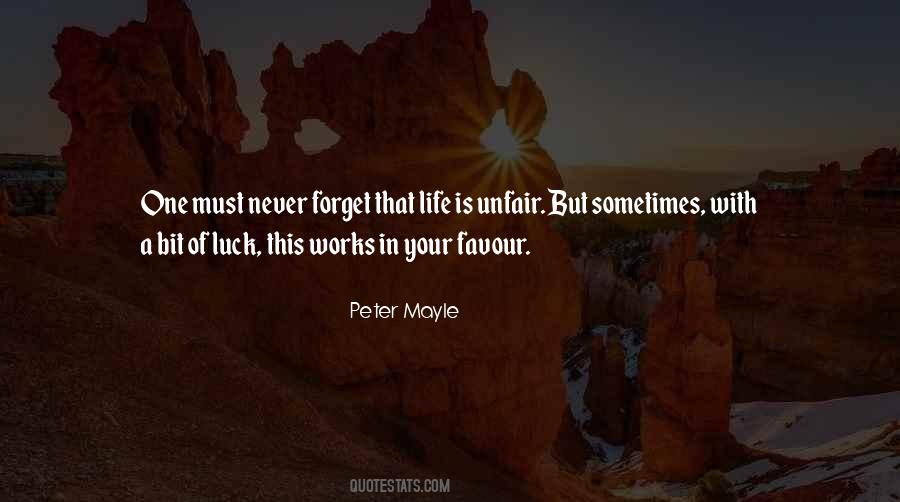 Quotes About Luck In Life #565513