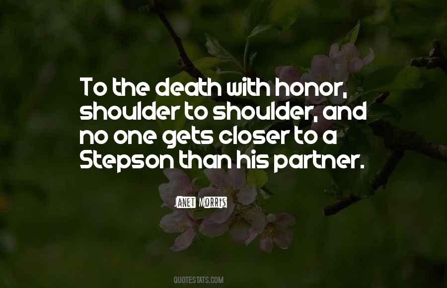 Shoulder To Shoulder Quotes #1683206