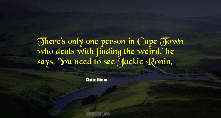 In Cape Quotes #183068