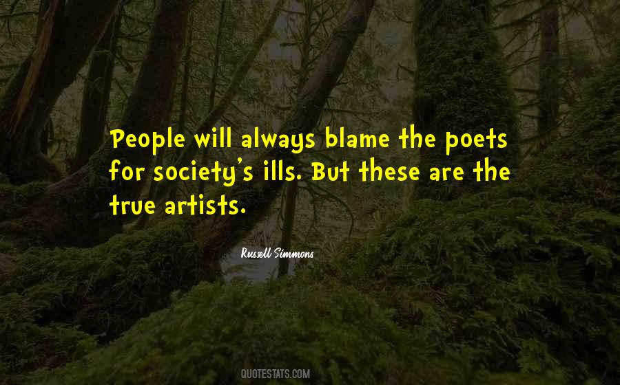 Blame Society Quotes #1610828