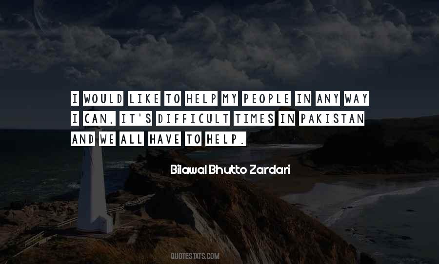 Bilawal Bhutto Quotes #1096811