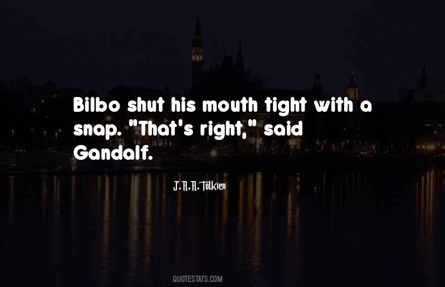 Bilbo Quotes #1539054