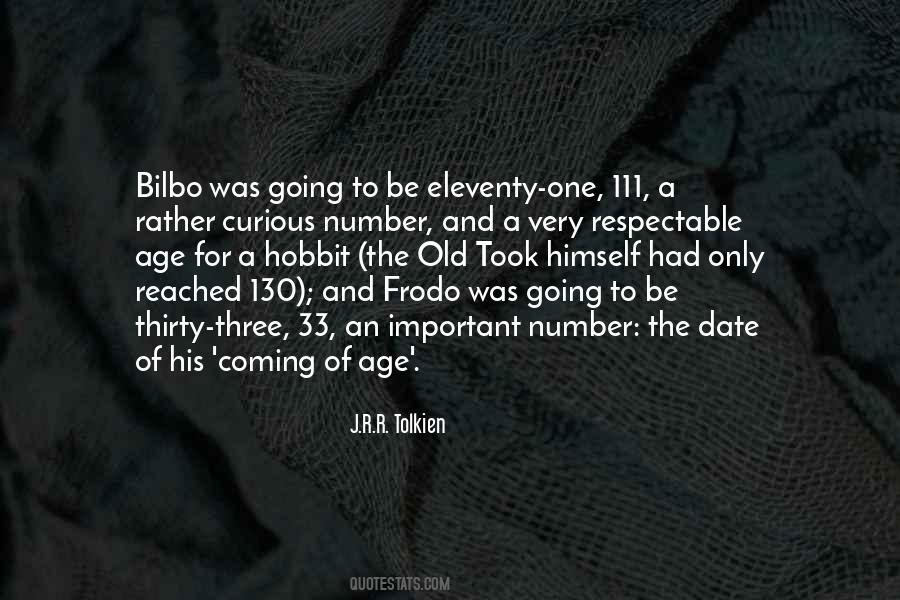 Bilbo Quotes #359472