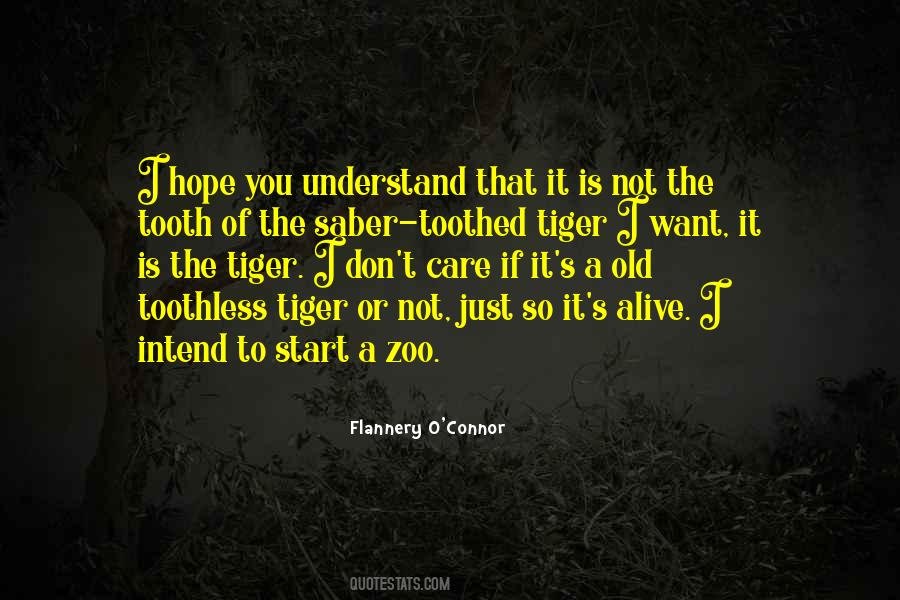 Saber Tooth Quotes #1828617