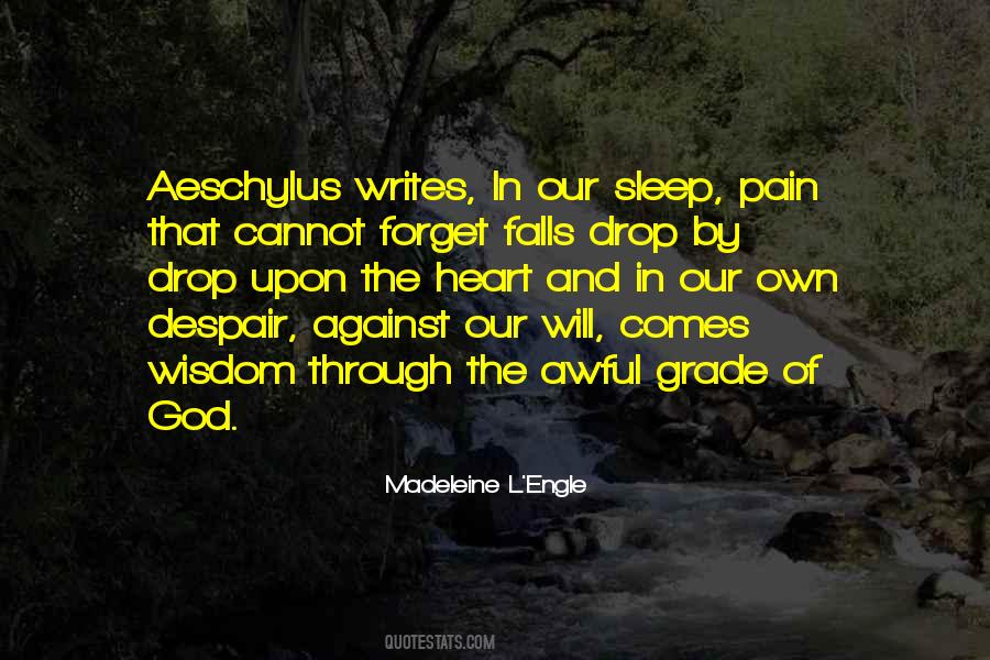 Pain That Cannot Forget Quotes #1570190