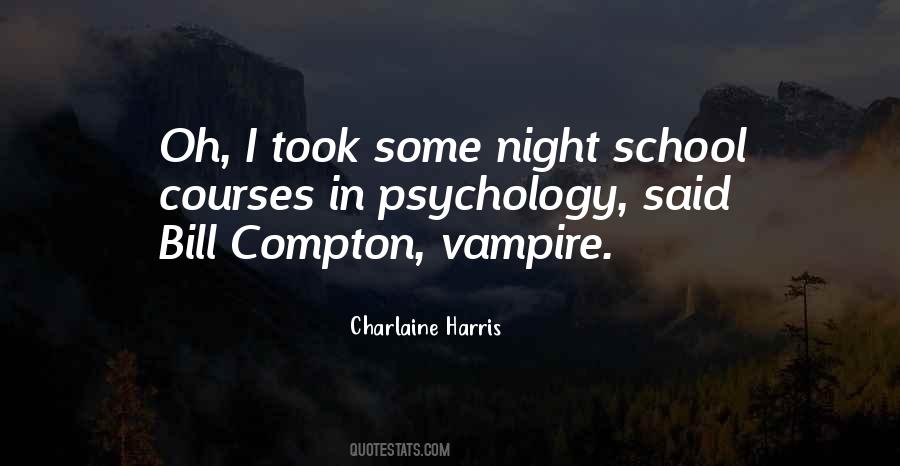 Bill Compton Vampire Quotes #199218