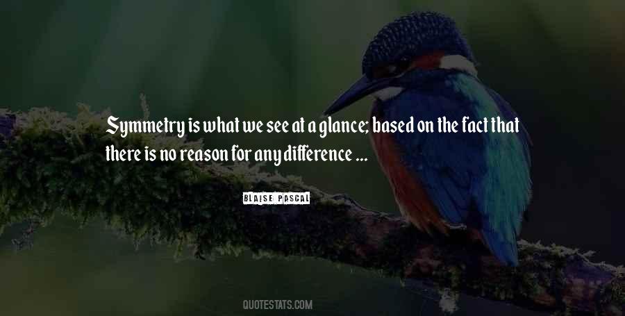 A Glance Quotes #976409