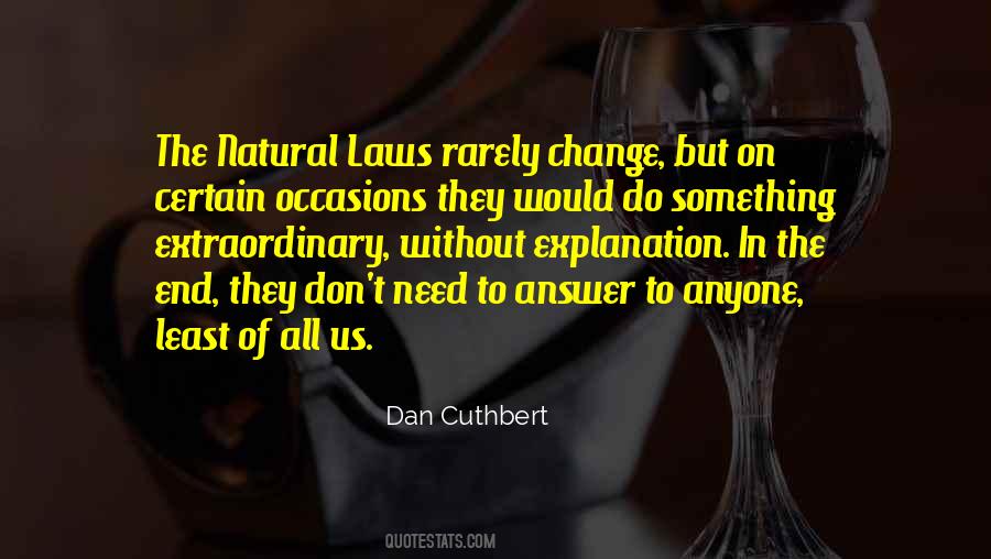Natural Laws Quotes #1069274