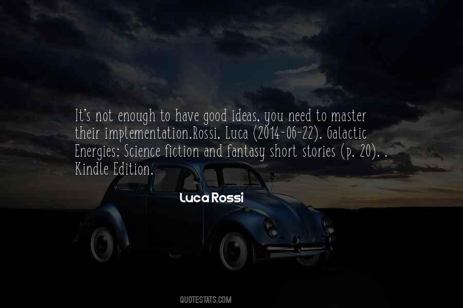 Quotes About Luca #721427