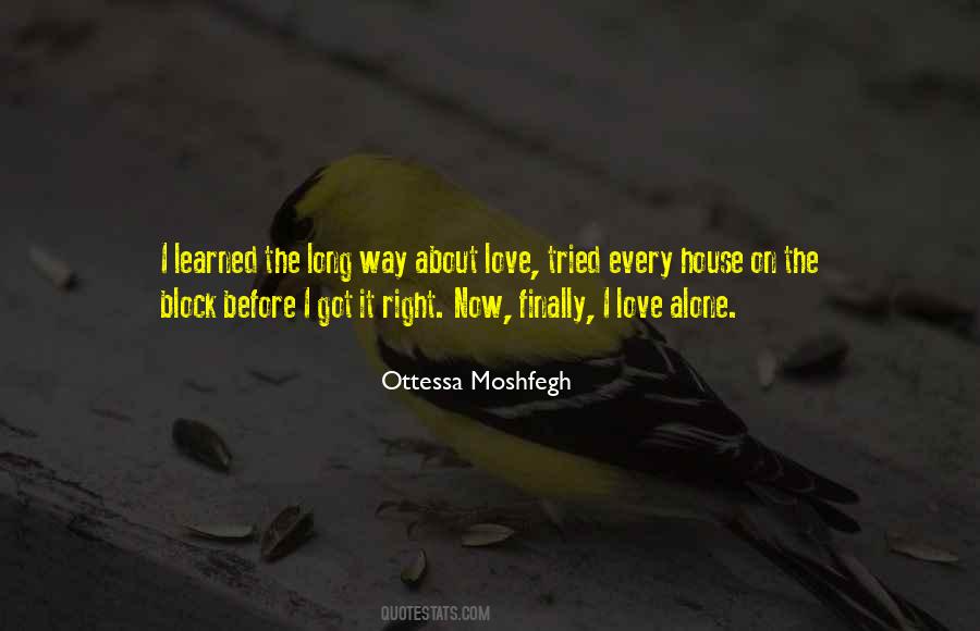 Love Alone Quotes #393430