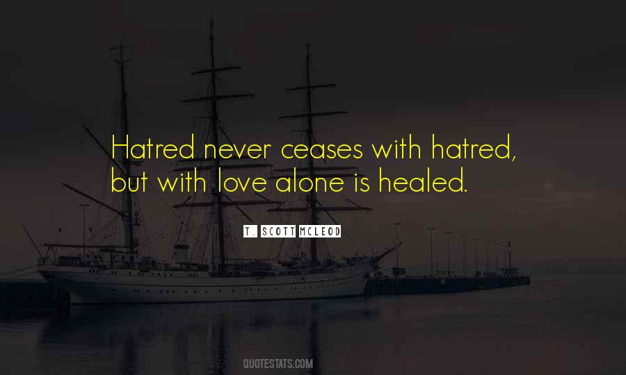 Love Alone Quotes #428280