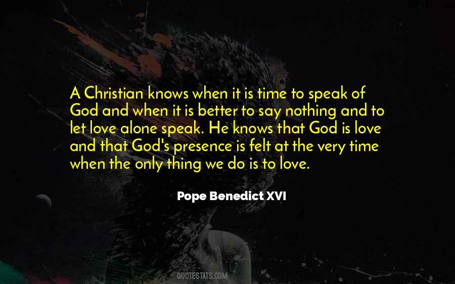 Love Alone Quotes #717140