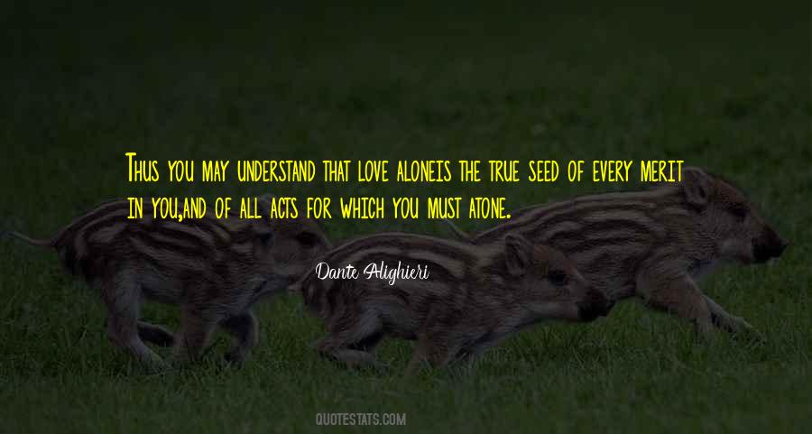 Love Alone Quotes #721594