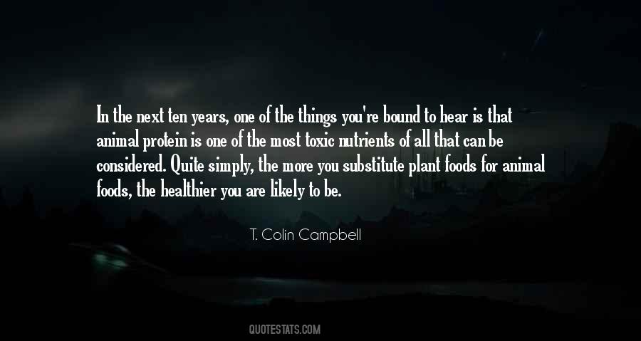 Plant Protein Quotes #1745099