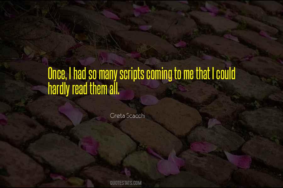 Scacchi Greta Quotes #480422