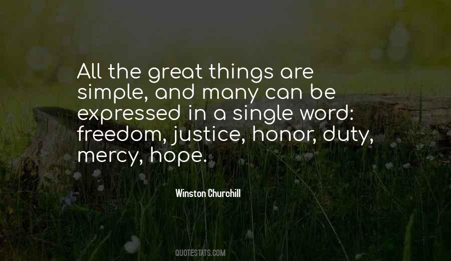 Simple Justice Quotes #325911