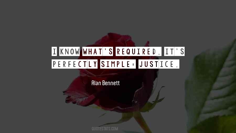 Simple Justice Quotes #574683