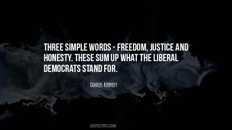 Simple Justice Quotes #90793