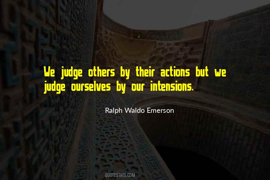 Judging Actions Quotes #949532