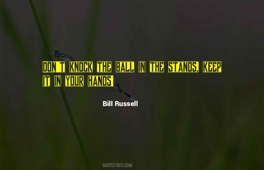 Bill Russell Basketball Quotes #1364319