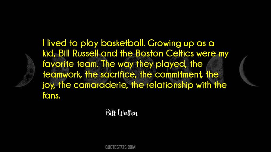 Bill Russell Basketball Quotes #613661