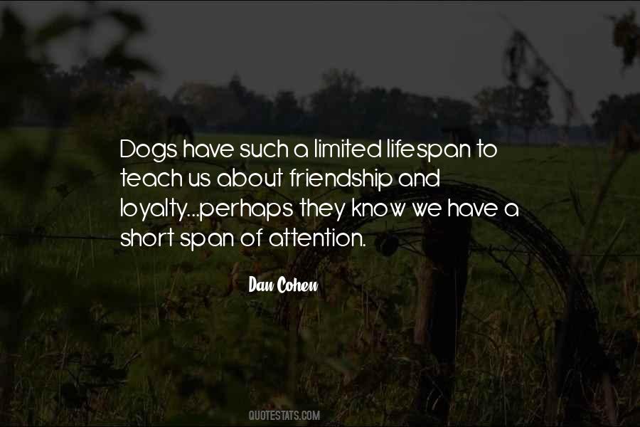 Quotes About Loyalty Of Dogs #13437