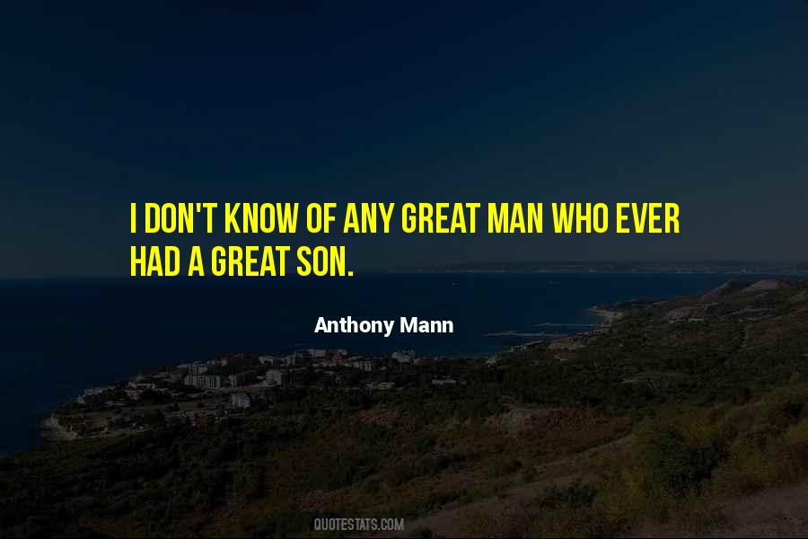 Great Son Quotes #1559302