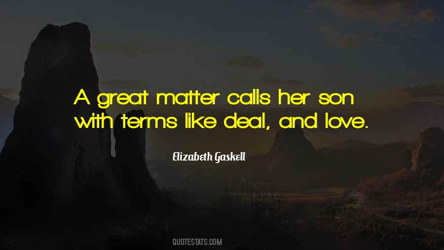 Great Son Quotes #755176