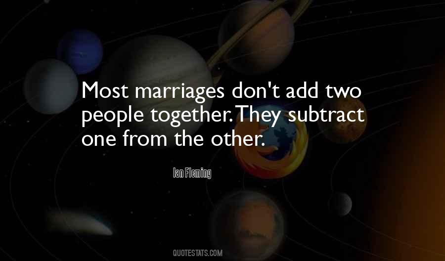 Subtract Yourself Quotes #149710